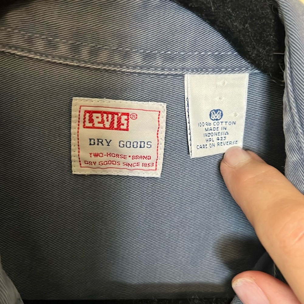 1999 Levi’s Dry Goods Work Shirt